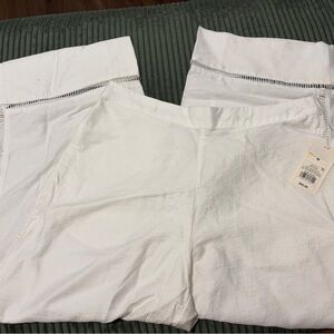 a new day Crisp White Wide Leg Pants